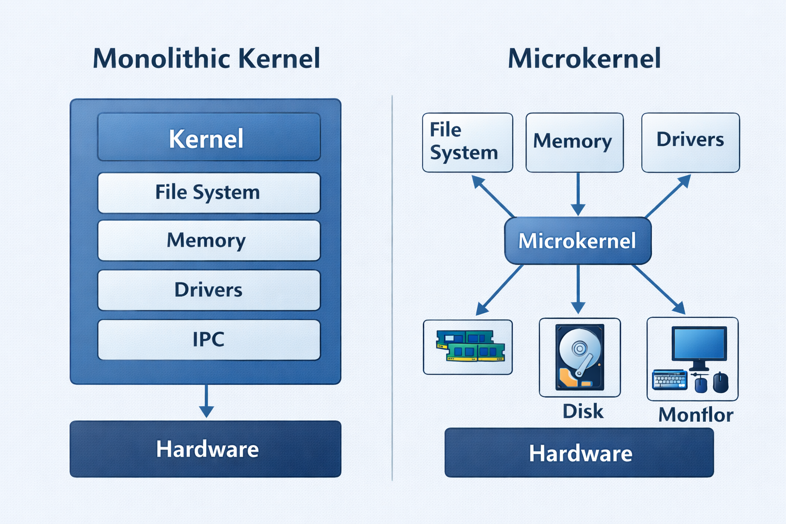 Illustration of Linux operating system versatility across devices